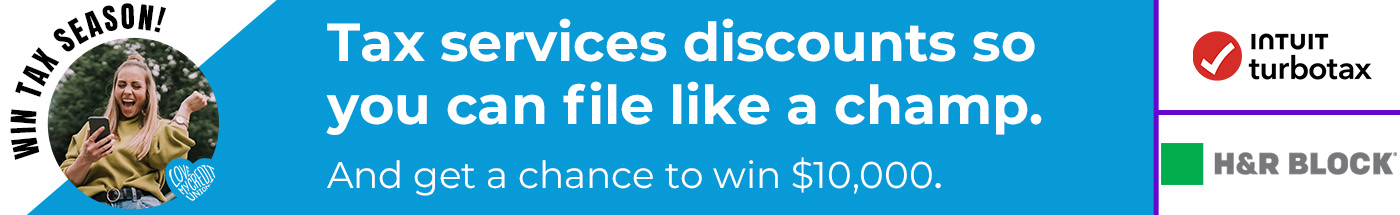 Win this tax season. Tax services discounts so you have file like a champ