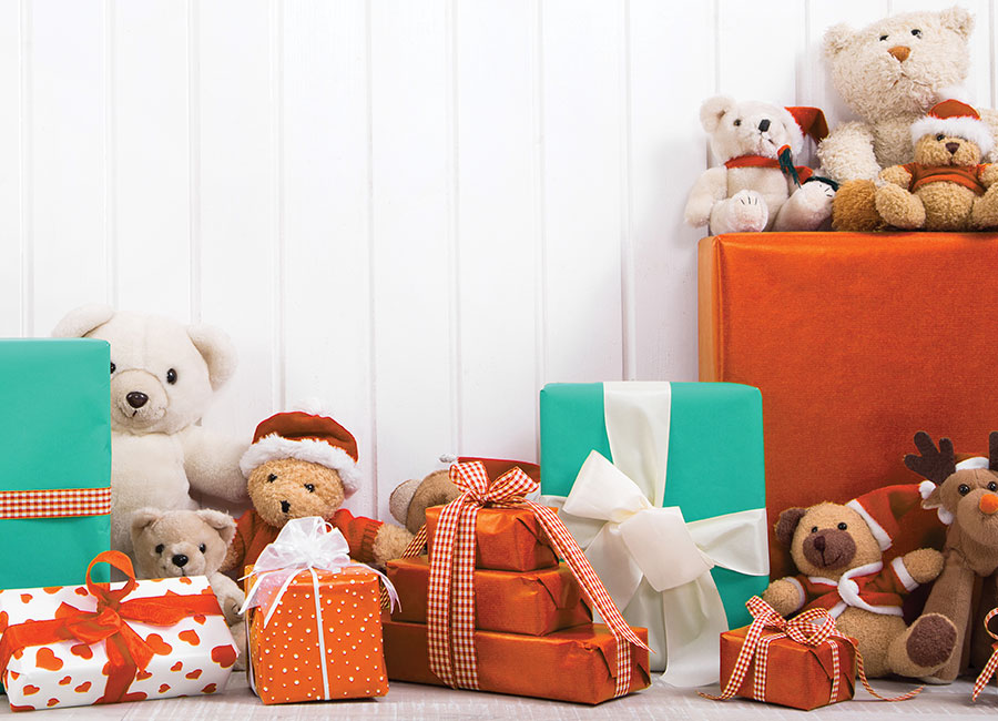 Toys and gifts for Toys For Tots Donation Drive